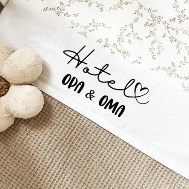 ledikantdeken hotel opa en oma