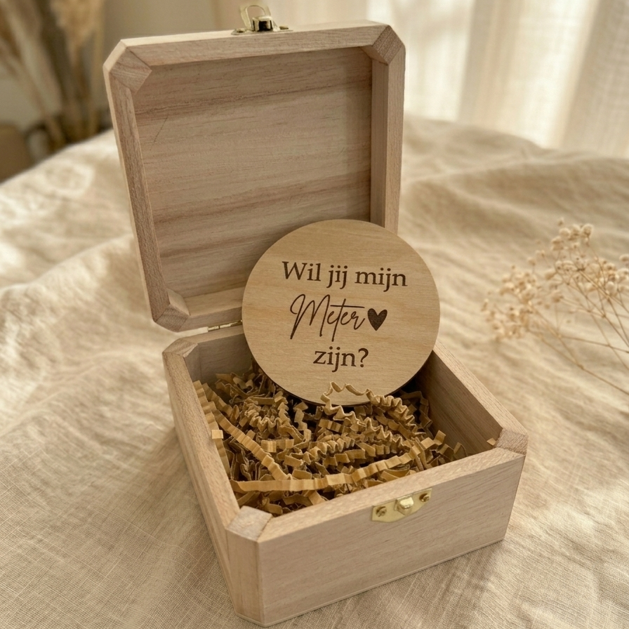 houten kistje wil jij mijn meter zijn