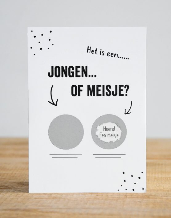 kraskaart meisje gender kraskaart het is een meisje