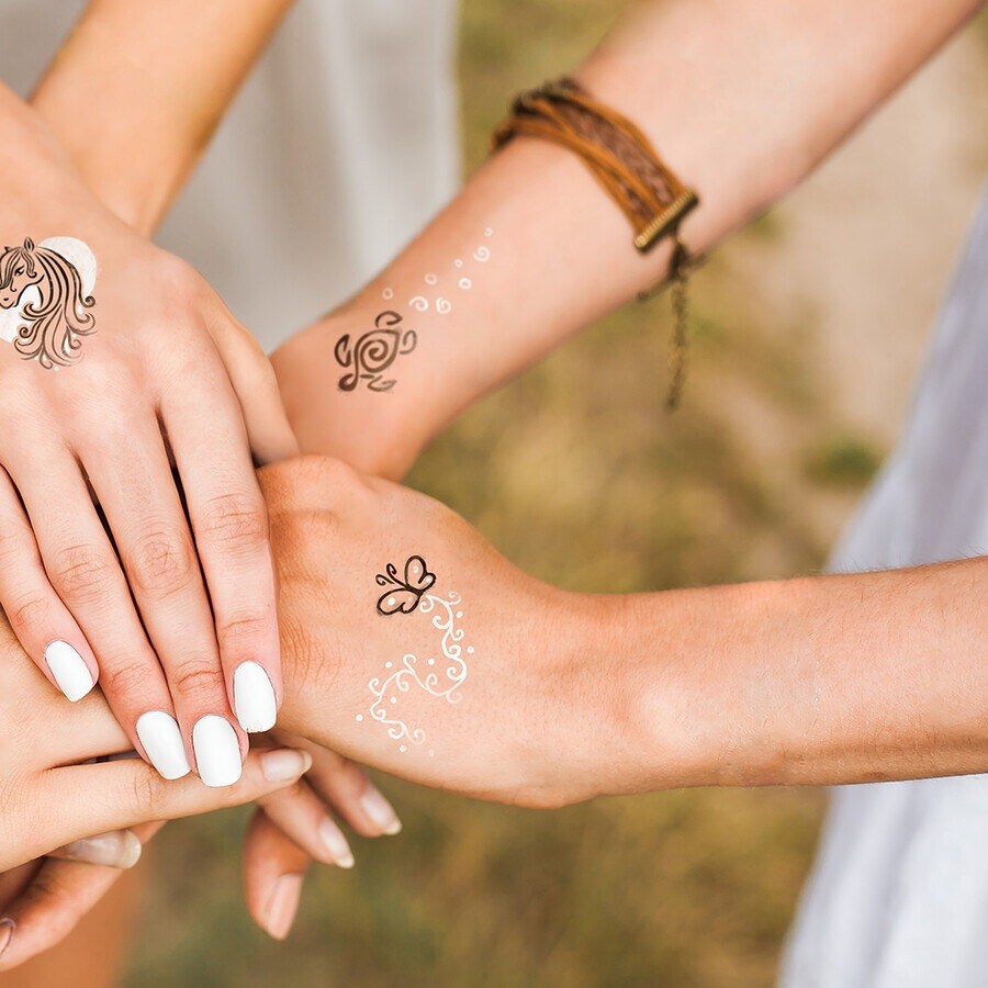 tattoo steen la dot cosmetics vlinder butterly