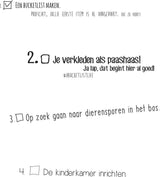 Bucketlist Boek • Voor Ouders