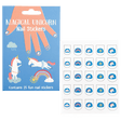 nagelstickers eenhoorn unicorn rex london