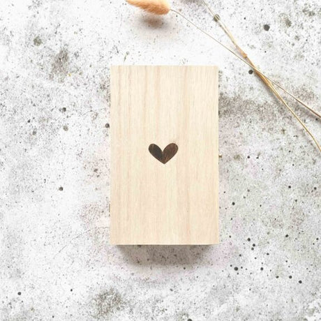 houten aankondigingskistje jullie worden oom en tante