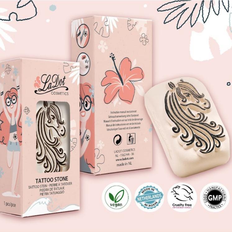 tattoo steen la dot cosmetics paard horse
