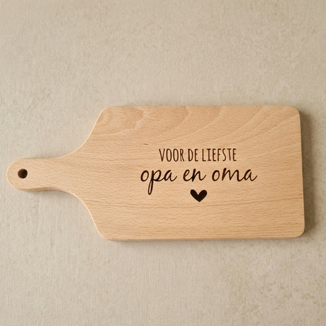 broodplank hout voor de liefste opa en oma