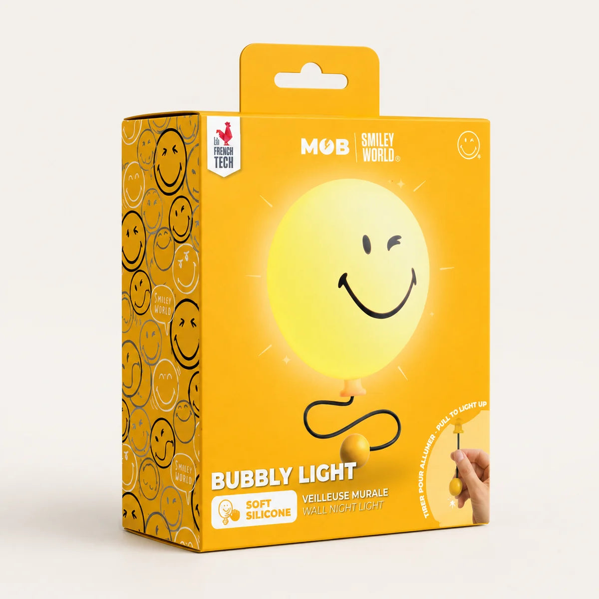mob bubbly light yellow kinderkamerlamp tienerkamerlamp kinderverlichting tienerverlichting tienerkamer kinderkamer smileyamp smiley