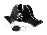Piraten hoed ooglapje Helloboy