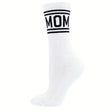 mama sokken mom socks tennissokken zwart wit ewers
