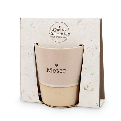 mok koffietas meter keramische mok meter geschenk 