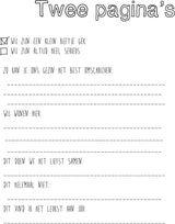 Invulpagina uit het Bucketlist Boek voor ouders met vragen over het gezin en wat jullie graag samen doen.