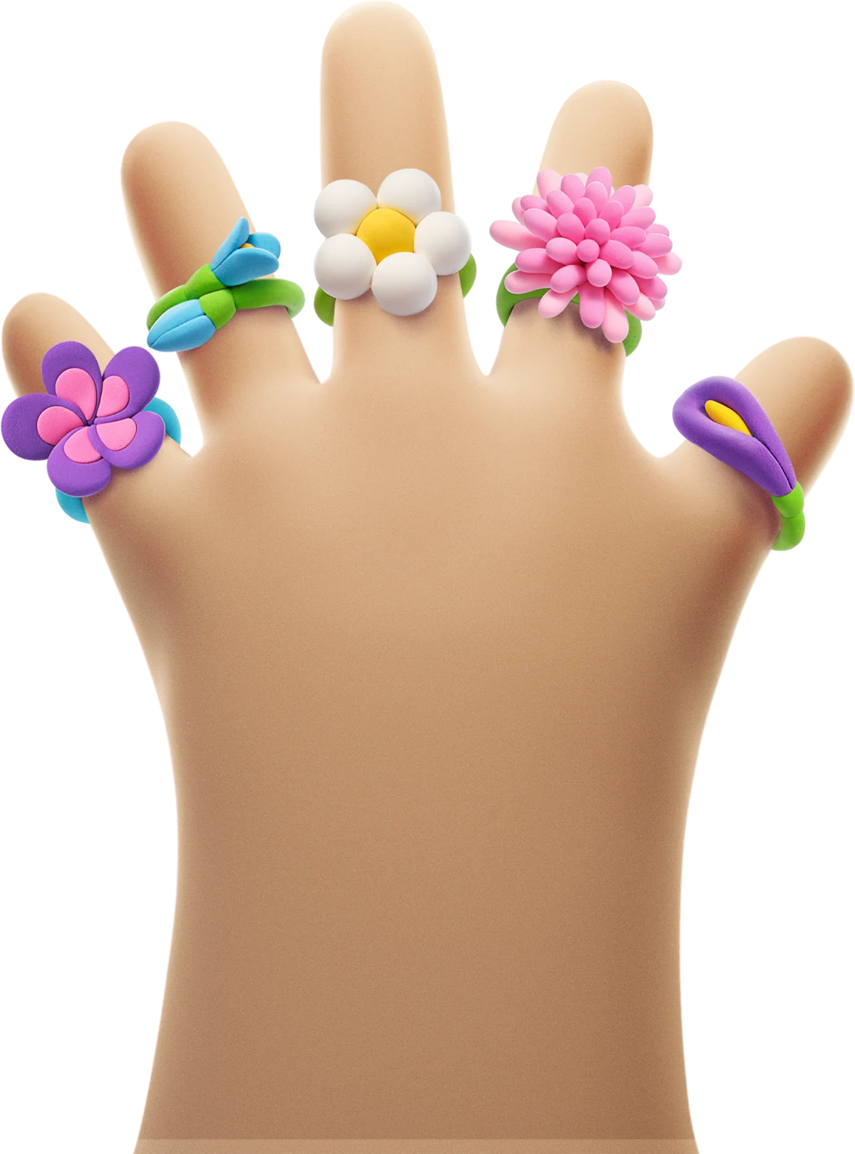 Hey clay rings ringen boetseerklei boetseren 