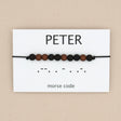 armband morse code peter zwart bruin