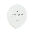 witte ballon ik mis je zo