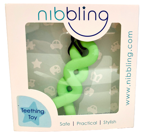 Nibbling bijtspeelgoed twist lime - HelloBaby.be