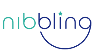 Fopspeenketting Nibbling Geo Grey/blue - HelloBaby.be