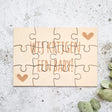 houten puzzel wij krijgen een baby